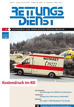 RETTUNGSDIENST 03/2002