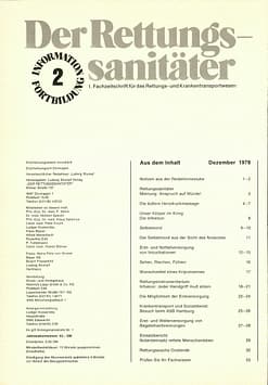 Der RettungssanitÃ¤ter 12/1978