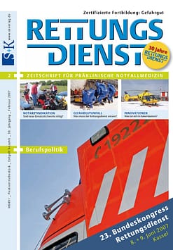 RETTUNGSDIENST 02/2007
