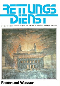 RETTUNGSDIENST 07/1985