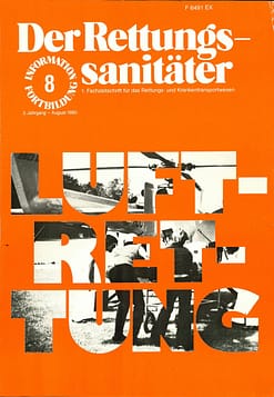 Der Rettungssanitäter 08/1980