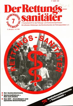 Der Rettungssanitäter 07/1982