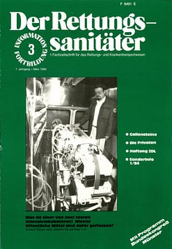 Der Rettungssanitäter 03/1984