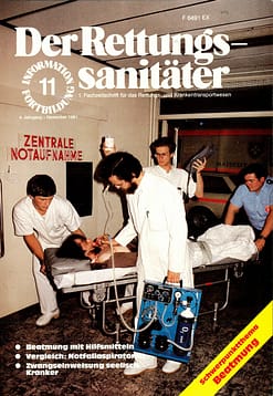 Der Rettungssanitäter 11/1981