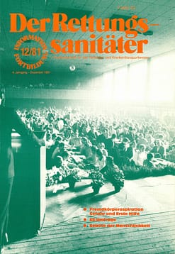 Der Rettungssanitäter 12/1981