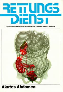 RETTUNGSDIENST 01/1986