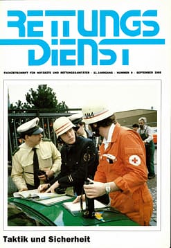 RETTUNGSDIENST 09/1988