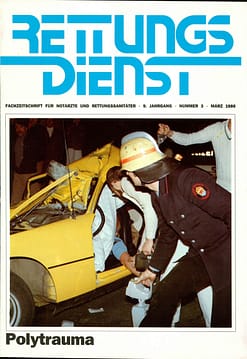 RETTUNGSDIENST 03/1986