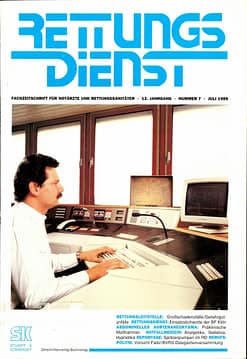 RETTUNGSDIENST 07/1989