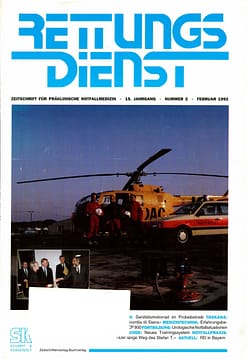 RETTUNGSDIENST 02/1992
