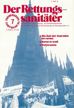 Der Rettungssanitäter 07/1983
