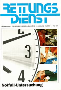 RETTUNGSDIENST 07/1986