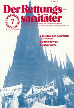 Der Rettungssanitäter 07/1983