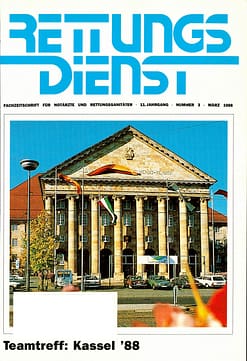 RETTUNGSDIENST 03/1988