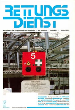 RETTUNGSDIENST 01/1990