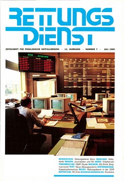 RETTUNGSDIENST 07/1990