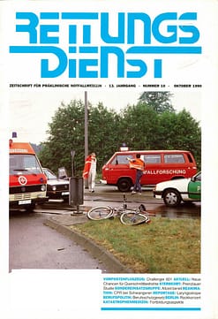 RETTUNGSDIENST 10/1990