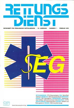 RETTUNGSDIENST 02/1991