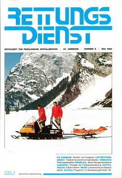 RETTUNGSDIENST 05/1992