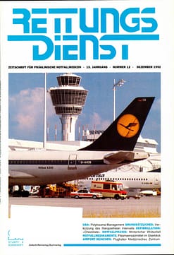 RETTUNGSDIENST 12/1992