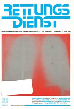 RETTUNGSDIENST 06/1989
