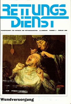 RETTUNGSDIENST 02/1988