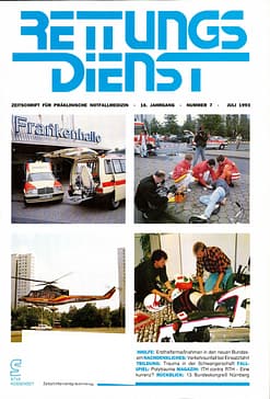 RETTUNGSDIENST 07/1993