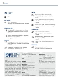 BOS LEITSTELLE AKTUELL 4/2012 - Personalplanung