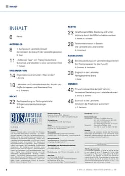 BOS LEITSTELLE AKTUELL 3/2013 - Recht