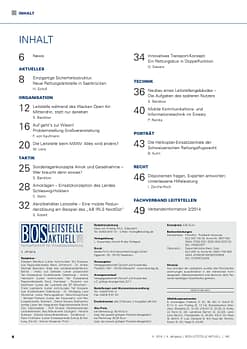 BOS LEITSTELLE AKTUELL 4/2014 - Sonderlagen