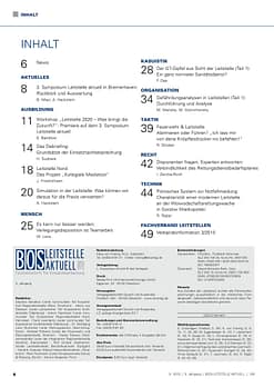 BOS LEITSTELLE AKTUELL 3/2015 - Teamarbeit in der Leitstelle