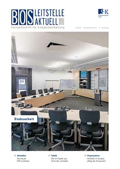 BOS LEITSTELLE AKTUELL 4/2015 - Stabsarbeit