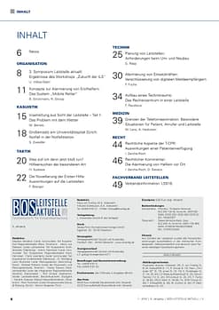 BOS LEITSTELLE AKTUELL 1/2016 - Zusammenarbeit und Kooperation