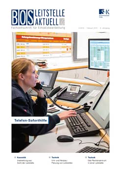 BOS LEITSTELLE AKTUELL 1/2016 - Zusammenarbeit und Kooperation
