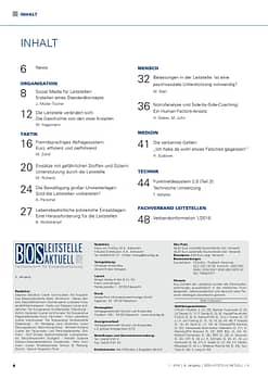 BOS LEITSTELLE AKTUELL 1/2018 - Terror- und Amoklagen