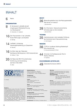 BOS LEITSTELLE AKTUELL 3/2018 - Datensicherheit