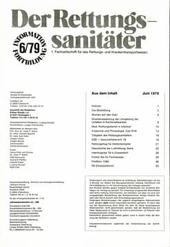 Der Rettungssanitäter 06/1979