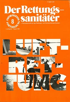 Der Rettungssanitäter 08/1980