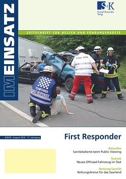 IM EINSATZ 04/2010 - Helfer vor Ort und First Responder