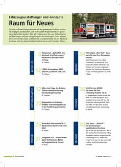 IM EINSATZ 01/2012 - Fahrzeug-Ausstattungen
