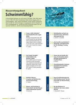 IM EINSATZ 03/2012 - Bestandsaufnahme beim Wasserrettungsdienst