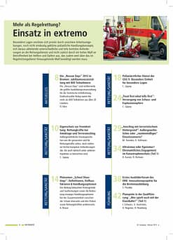 IM EINSATZ 01/2013 - Einsatz „in extremo“