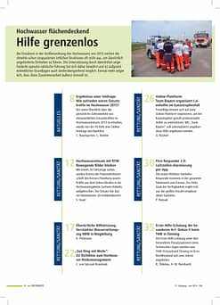 IM EINSATZ 03/2014 - Grenzenlose Fluthilfe