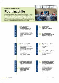 IM EINSATZ 03/2015 - Hilfe und Unterstützung für Menschen auf der Flucht