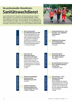 IM EINSATZ 05/2017 - Die Ansprüche an Einsatzkräfte haben sich verändert