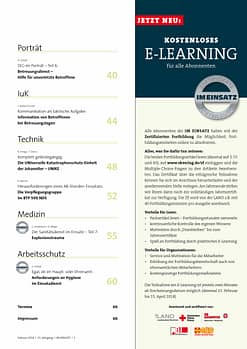 IM EINSATZ 01/2018 - Betreuung