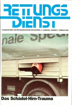 RETTUNGSDIENST 02/1985