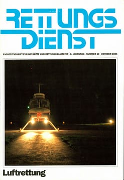 RETTUNGSDIENST 10/1985