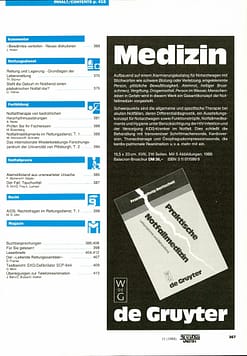 RETTUNGSDIENST 07/1988
