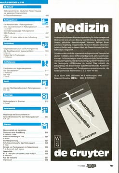 RETTUNGSDIENST 09/1988